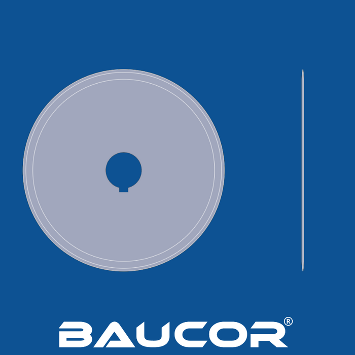 7" Diameter Smooth Edged Circular Blade, Part Number 90009