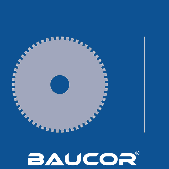 15" Diameter U Type Tooth Perforation Circular Blade, Part Number 90068