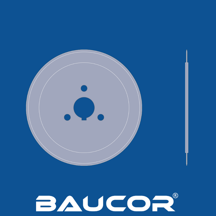 9" Diameter Smooth Edged Circular Blade, Part Number 90073