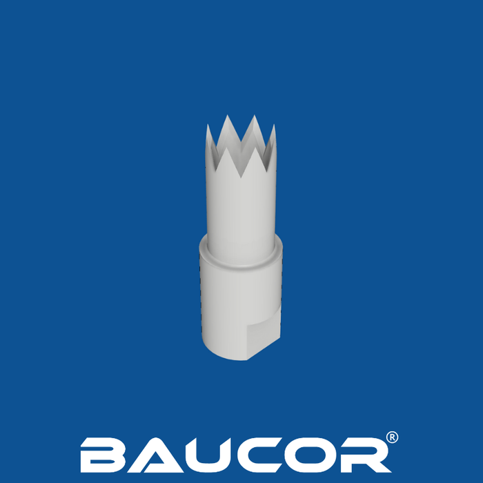 1" Diameter V Shaped Tooth Punch Blade, Part Number 92024